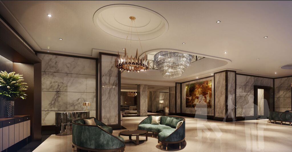Hotel The Ritz-Carlton, Kuala Lumpur Exteriér fotografie The lobby of the hotel